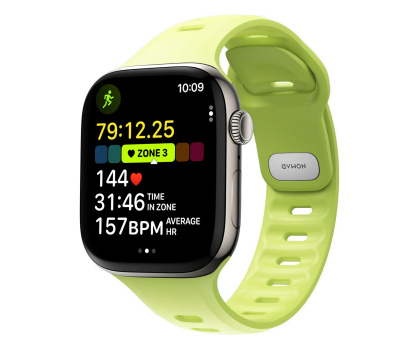 Pasek i akcesoria do zegarków Nomad Tempo Band Apple Watch 45mm / 46mm lime